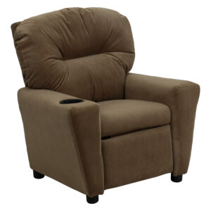 OSCKIDBROWNMICRO – Microfiber Kids Recliner