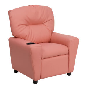 OSCKIDPINK – Vinyl Kids Recliner