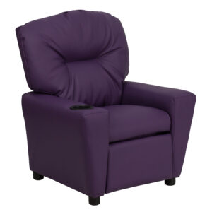 OSCKIDPURPLE – Vinyl Kids Recliner