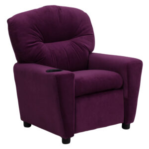 OSCKIDPURPLEMICRO – Microfiber Kids Recliner