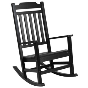 All Weather Rocking Chair – Black