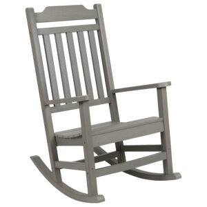 All Weather Rocking Chair – Gray