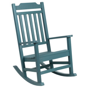 All Weather Rocking Chair – Teal