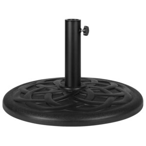 Patio Umbrella Base – Black