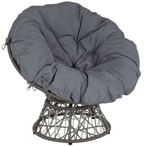 Swivel Papasan Patio Chair